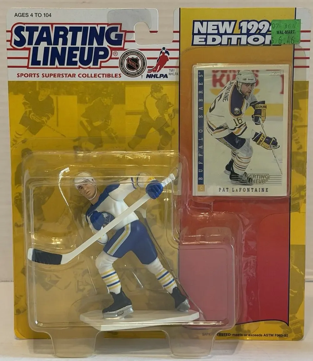 Pat LaFontaine 1994 NHL Starting Lineup Buffalo Sabres NOS FREE SHIPPING